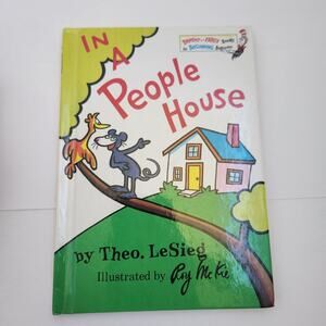 Vintage 1972 "in A People House" By Theo LeSieg